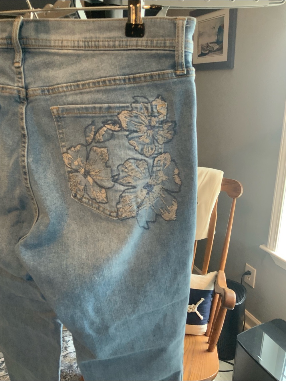Code Bleu Light Blue Denim Jeans - Picture 4 of 4